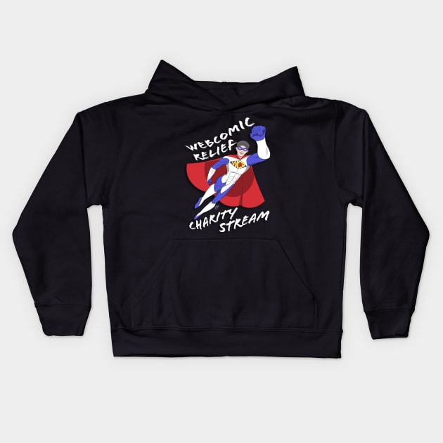 Charity Superhero Kids Hoodie by Webcomic Relief